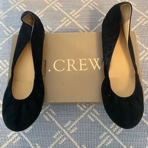 JCREW ballet flats in black